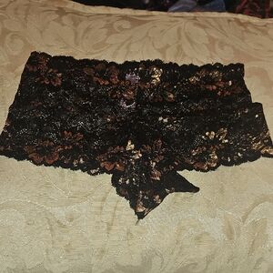 Lace Women's Intimates in Black and Rose Gold